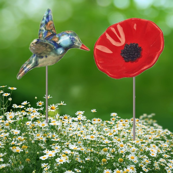 Best Selling Hummingbird and Poppy