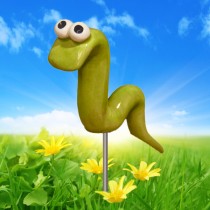 Green Garden Worm